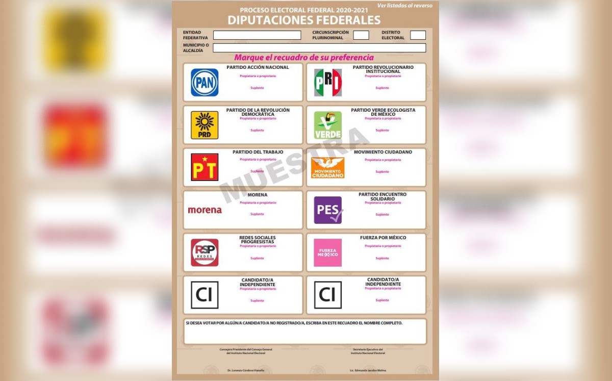 El único partido inconforme fue Movimiento Ciudadano, pues según ellos se reducen todos los emblemas pero más el suyo. | Especial