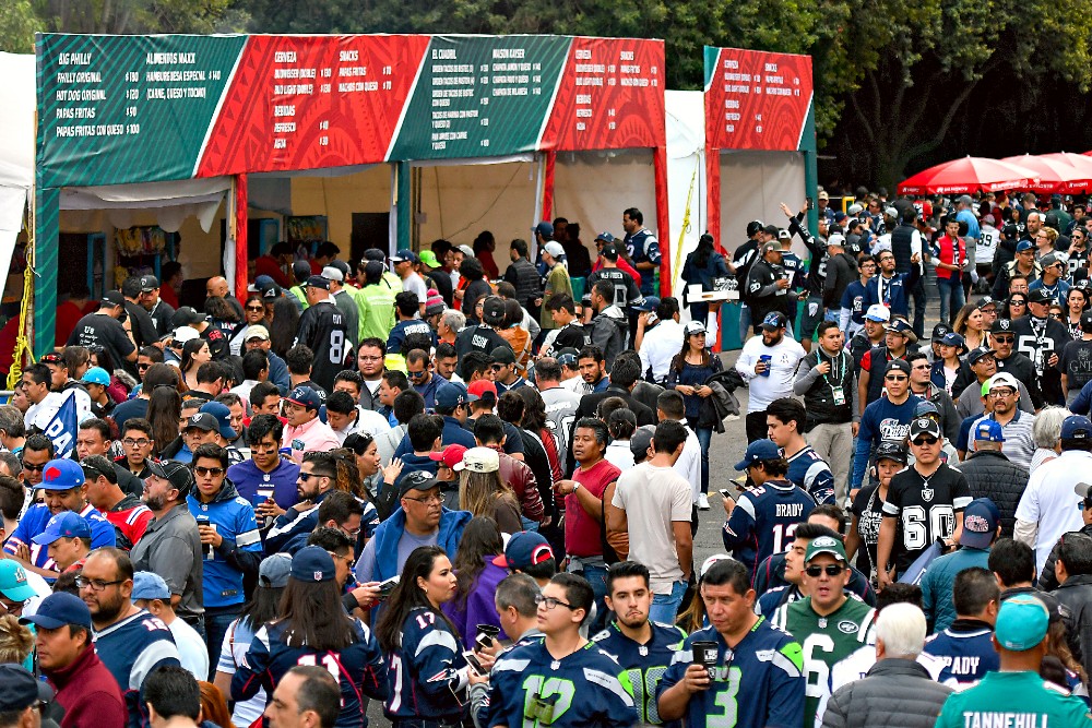 Aficionados mexicanos a la NFL (Imago7)