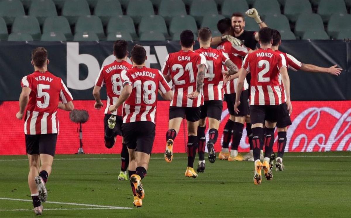 Athletic de Bilbao a semifinales de Copa del Rey (EFE)