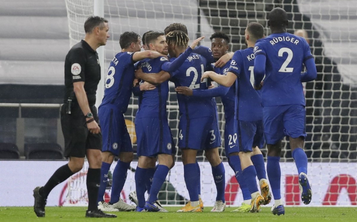 Chelsea derrotó al Totteham (AFP)