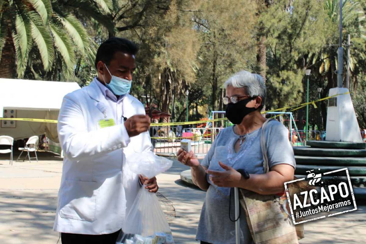 Vidal Lleneras, alcalde de Azcapotzalco,  entregó vitamina D | Especial