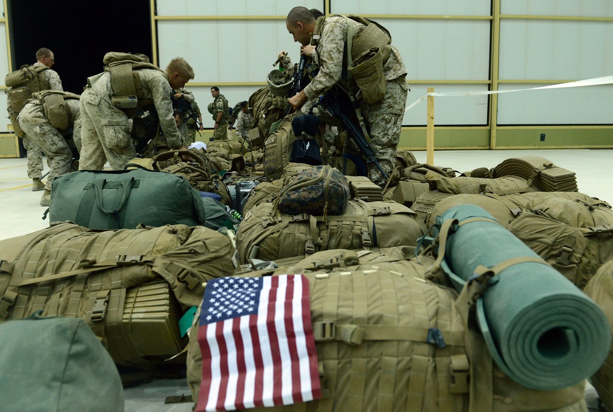 Cuerpo de Marines durante una operación en Afganistán.