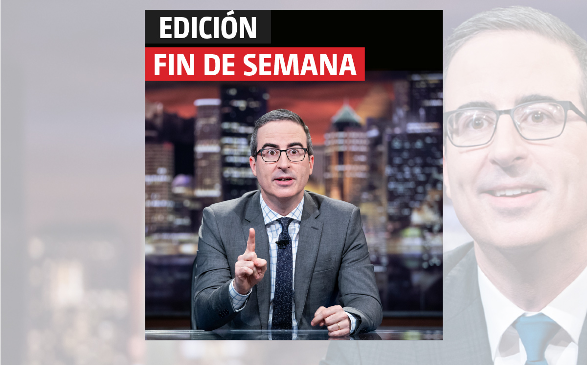 John Oliver es el comediante y analista político más influyente | Milenio