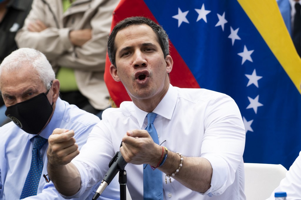 Juan Guaidó aún es respaldado por Estados Unidos como mandatario de Venezuela. (AFP)