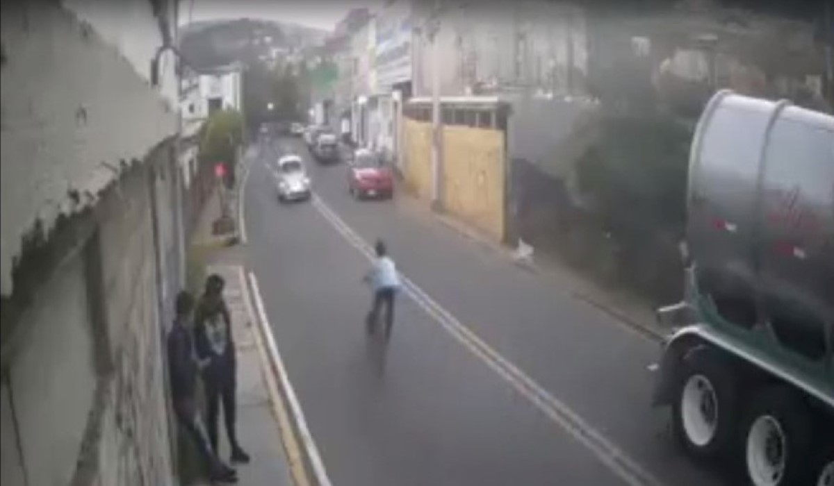 El niño fue atropellado en calles de la alcaldía Cuajimalpa. | Especial