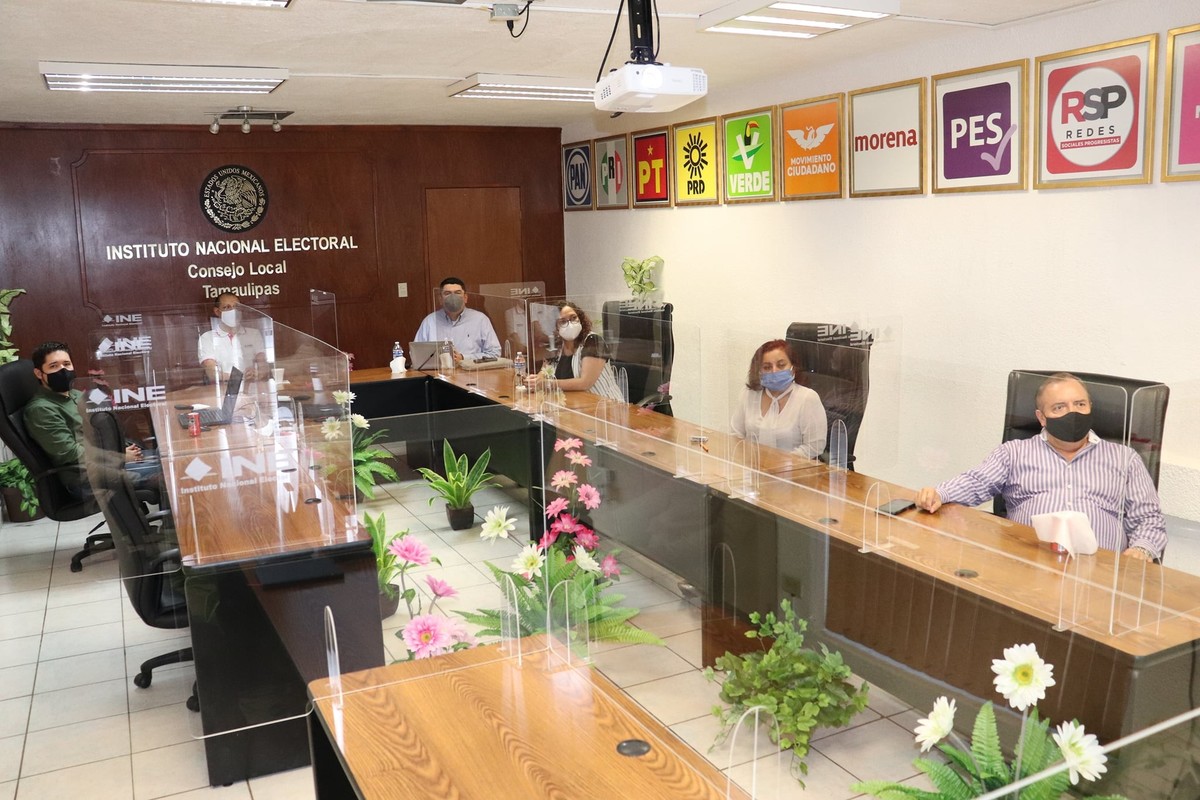 INE Tamaulipas revisa proceso de insaculación. (Cortesía)