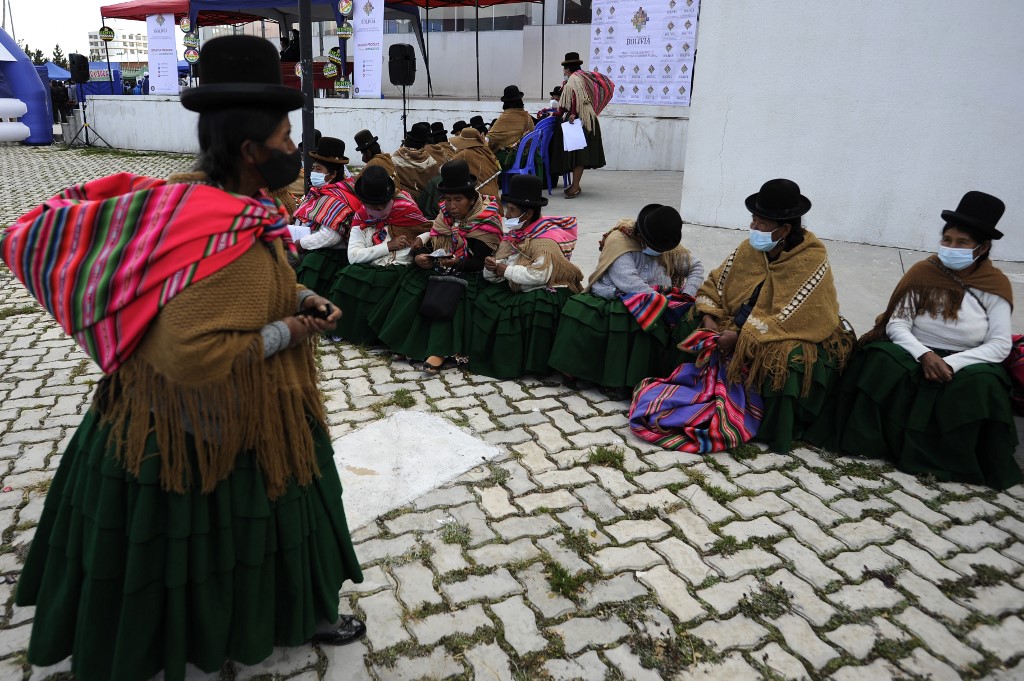 La pandemia de covid-19 en Bolivia ha provocado el colapso hospitalario en varias ocasiones. (AFP)