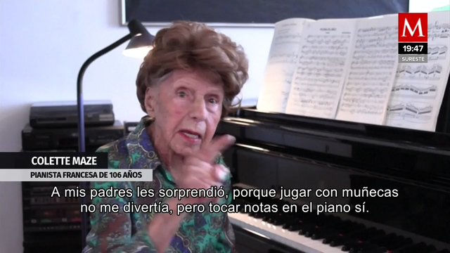 Pianista francesa de 106 años lanzará sexto álbum