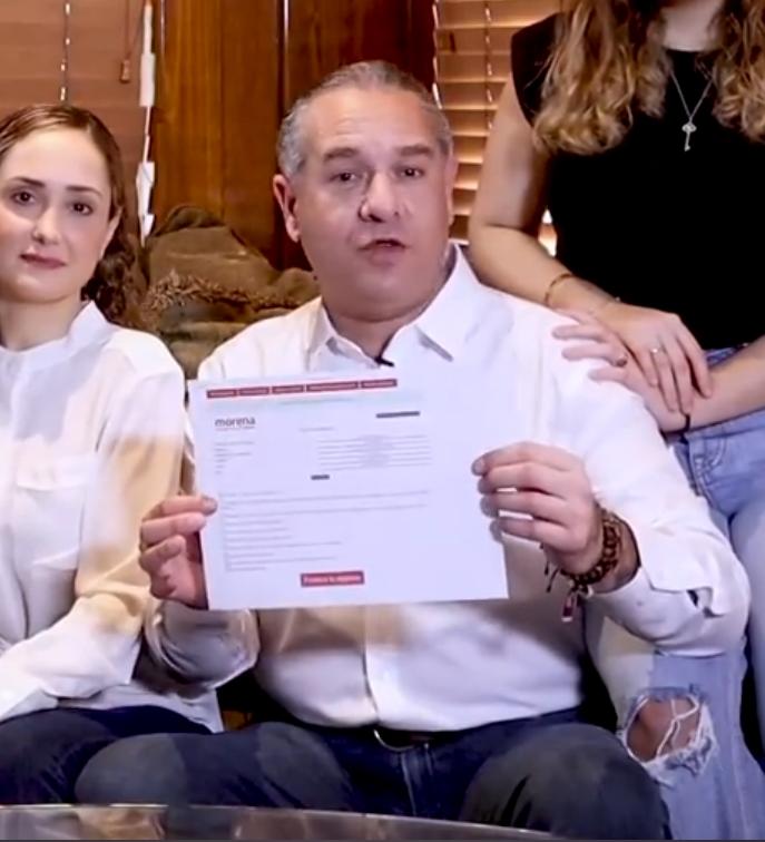 Adrían Oseguera  se registró ante el INE