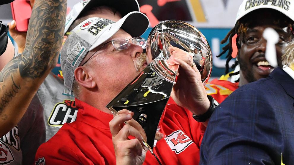 Andy Reid, coach de Kansas City Chiefs (Reuters)