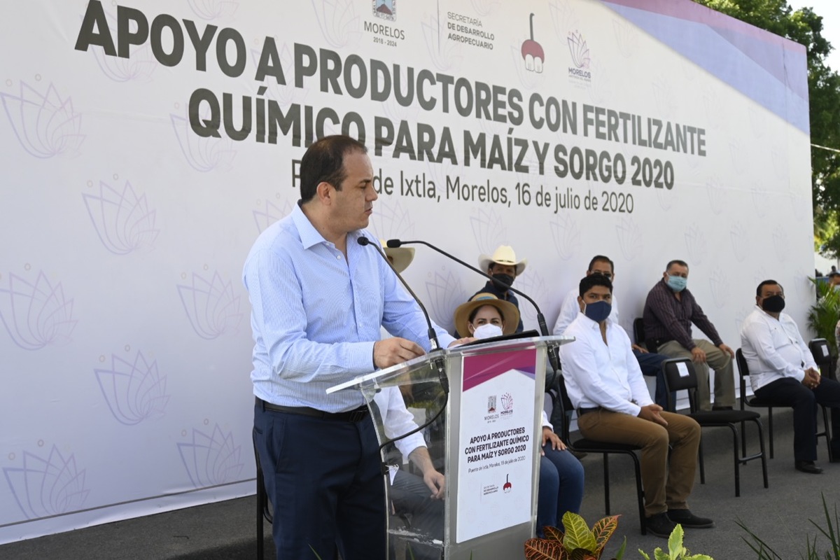 Cuauhtémoc Blanco, gobernador de Morelos. | Especial