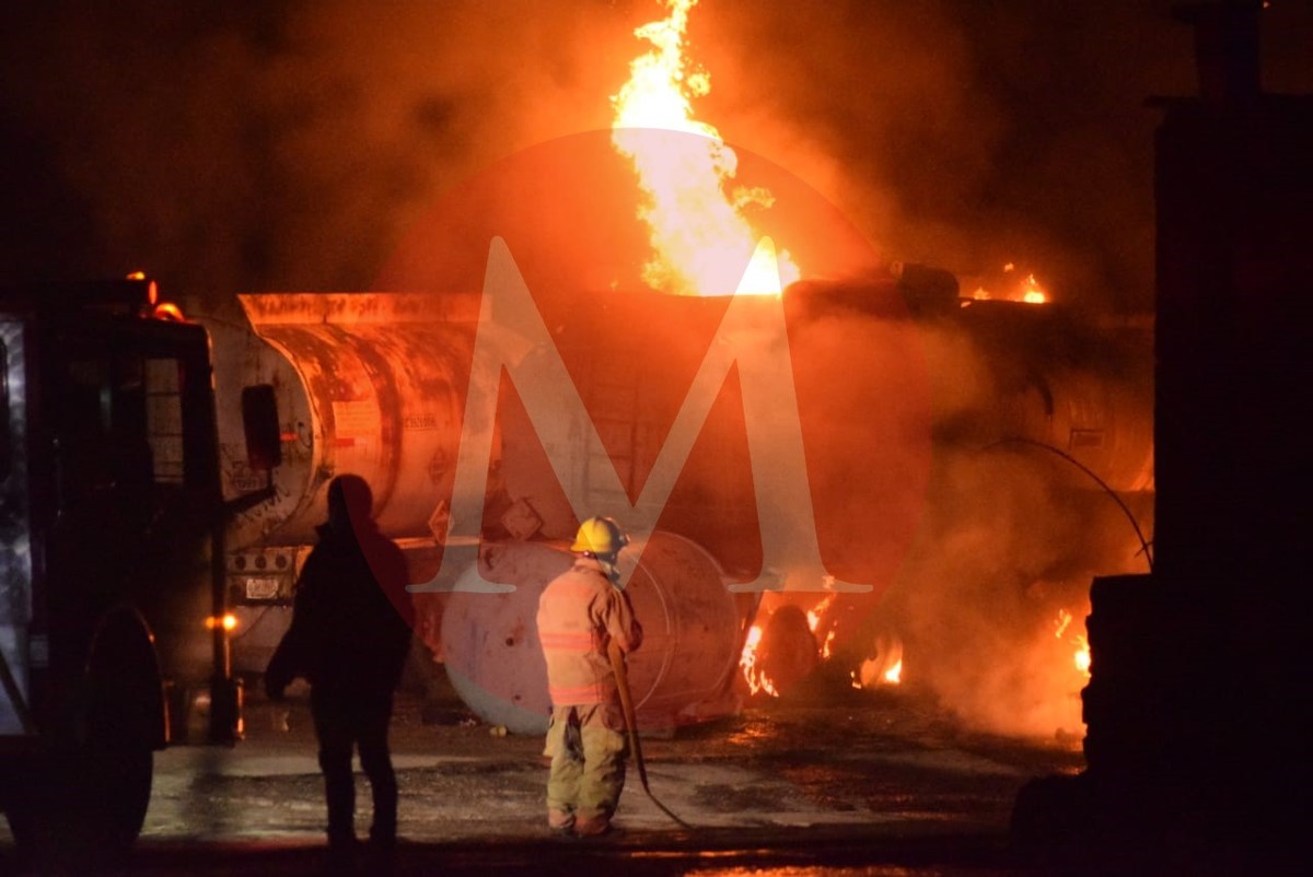 Explosión en Atotonilco de Tula. (Francisco Villedo)