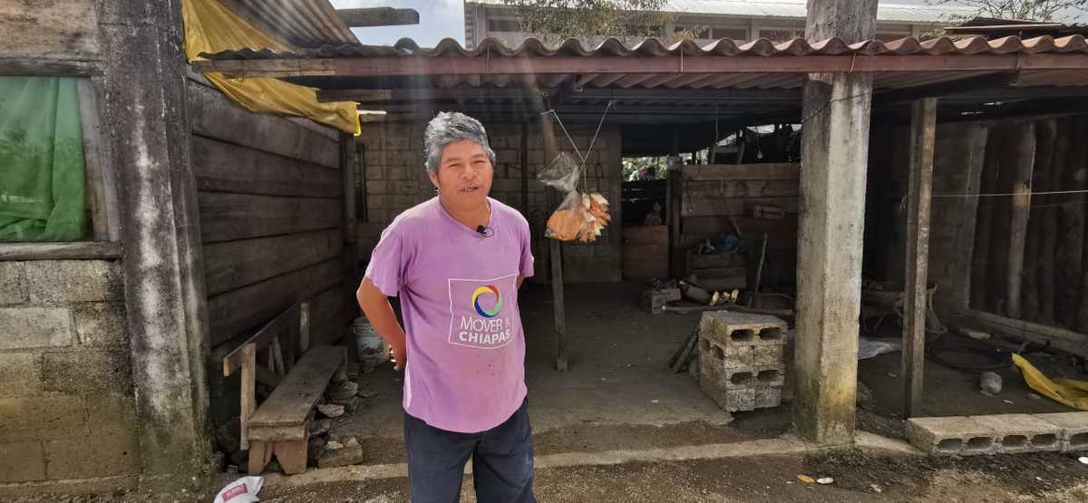 Habitantes de Aldama, Chiapas, dijeron que no quieren vacunarse. (Abraham Jiménez)
