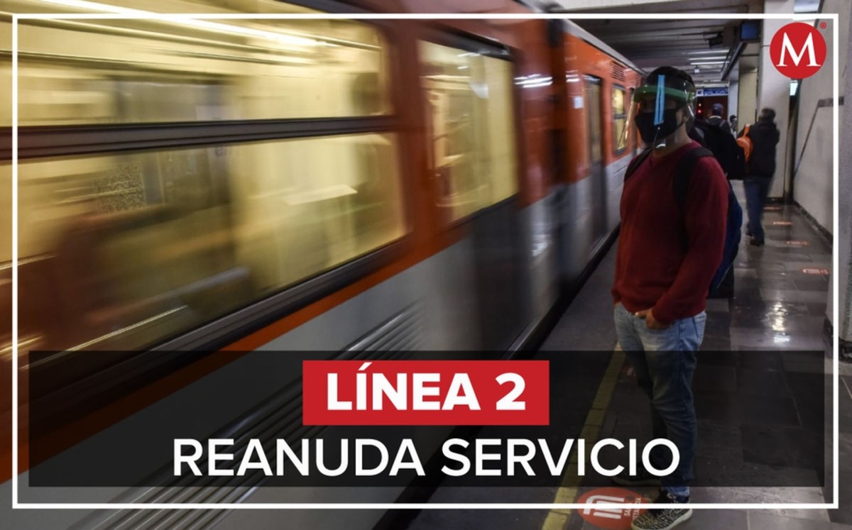 Línea 2 del Metro reanuda servicio tras incendio en subestación
