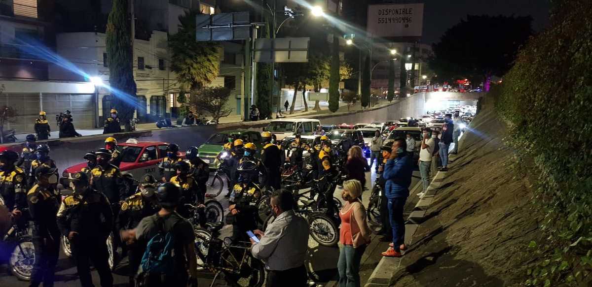 Los ciclistas condenaron el enfrentamiento con policías el 5 de febrero.