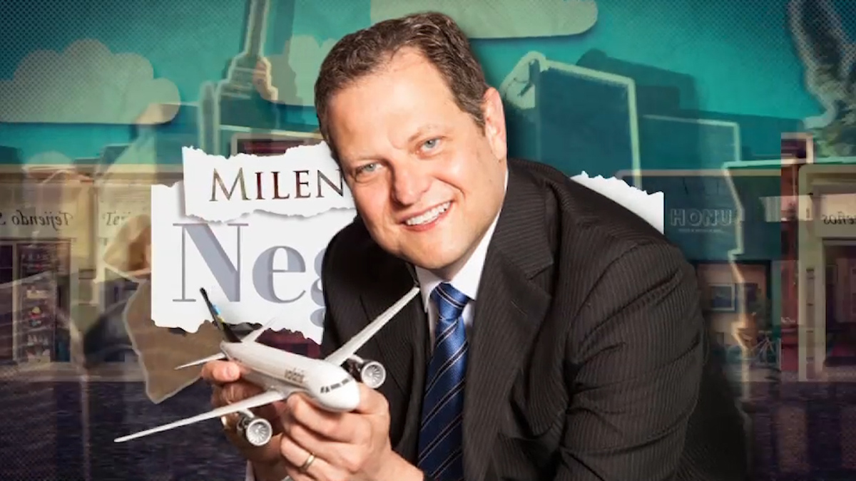 Enrique Beltranena Mejicano, Fundador y CEO de Volaris | Milenio Negocios, con Regina Reyes-Heroles