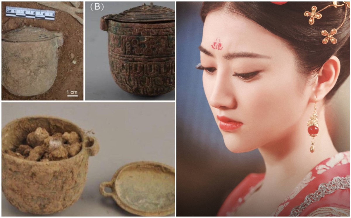 Hallan crema facial china de hace 2 mil 700 años (dpa y Shutterstock)