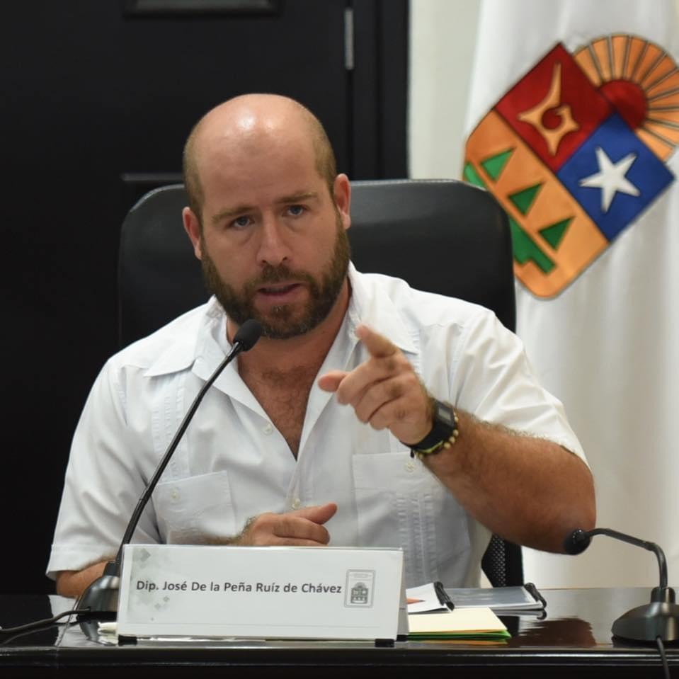 El ahora ex líder José de la Peña Ruíz Chávez. (Mariana Ríos)