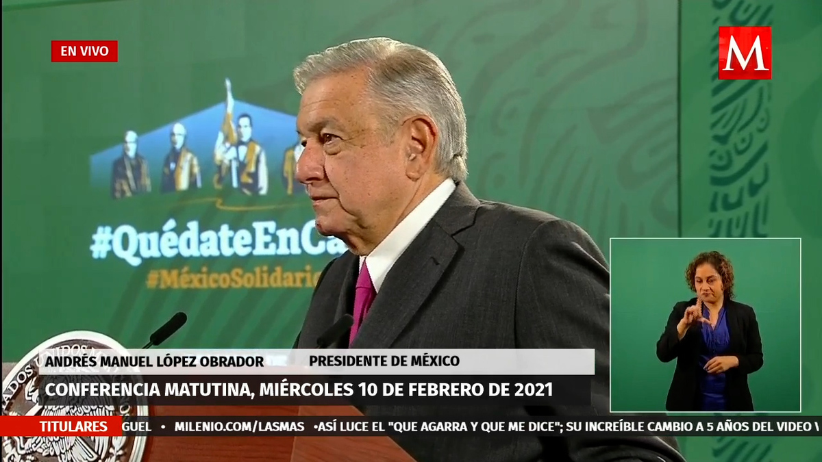 AMLO celebra que “en tiempo récord” se terminó la base aérea de Santa Lucía