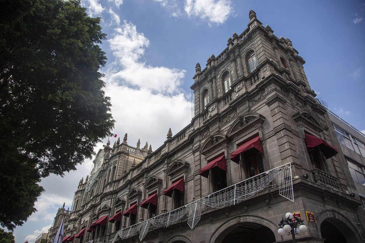 Ayuntamiento de Puebla. (Andrés Lobato)