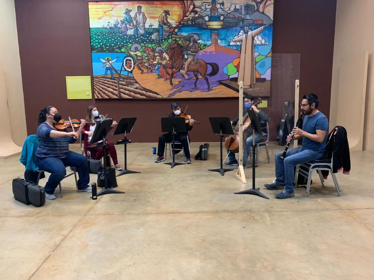 La Camerata de Coahuila arrancará su temporada primavera-verano en vivo desde el Museo del Algodón. (Especial)