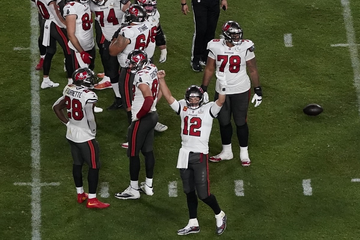 Jugadores de Tampa Bay en festejo (AP)