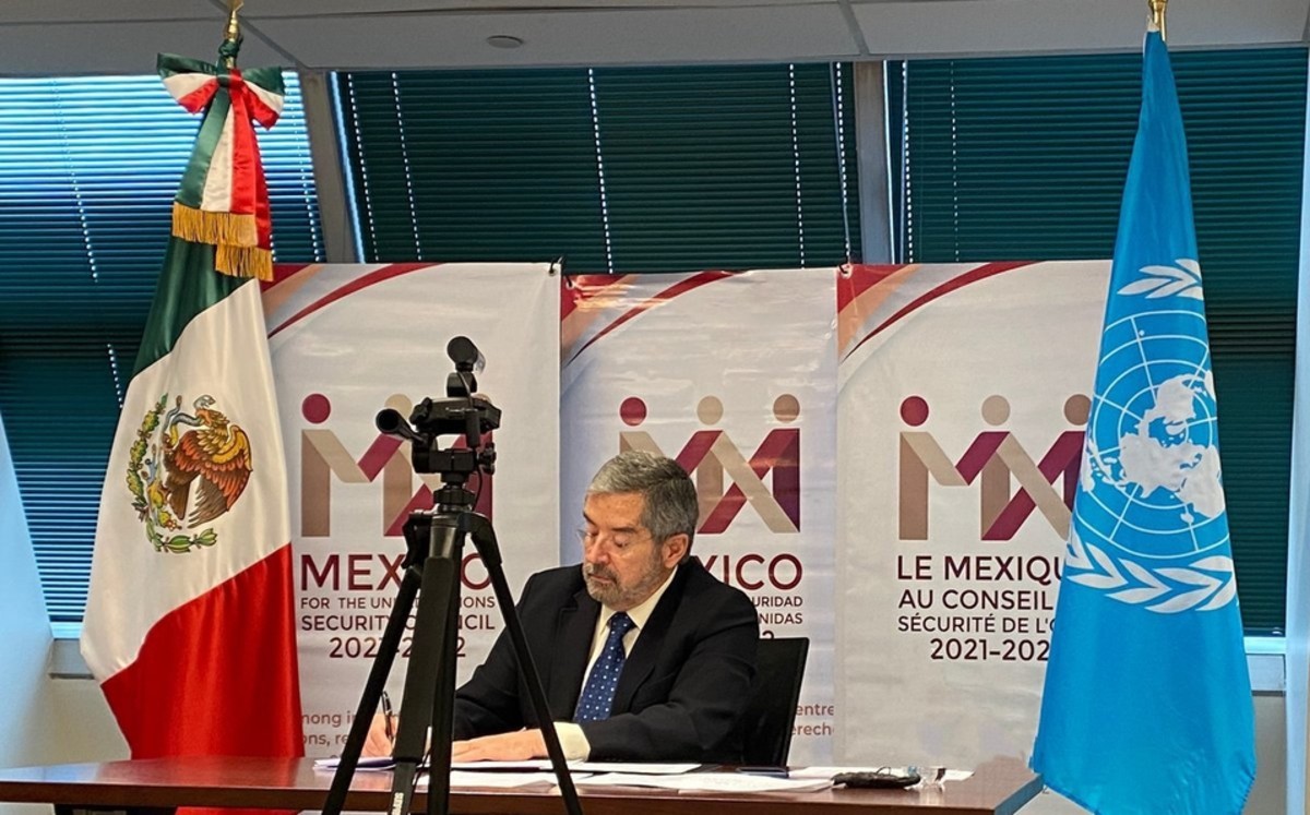 México preside reunión del Consejo de Seguridad de la ONU