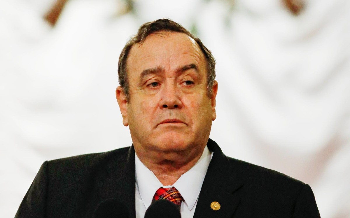 Alejandro Giammattei, presidente de Guatemala. (Reuters)