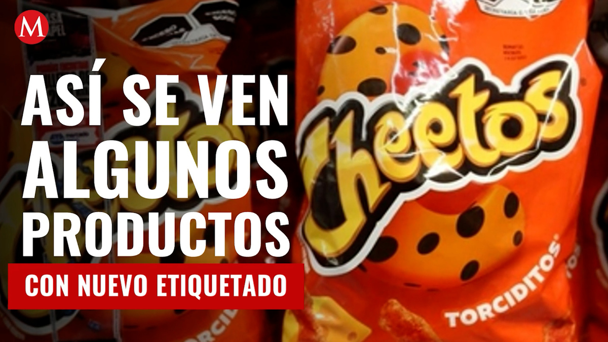Nuevo etiquetado. Así se ven productos vendidos en México con NOM-051