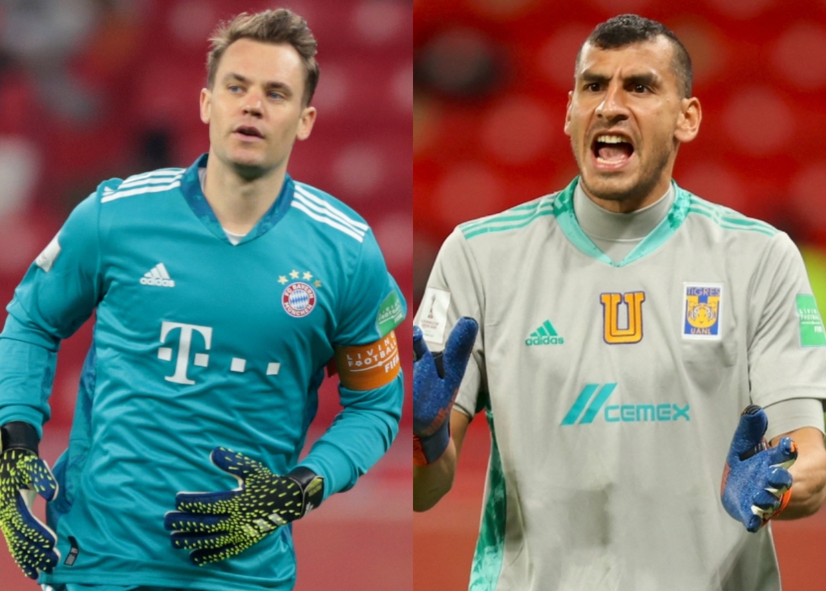 Nahuel y Neuer (AFP/Reuters)