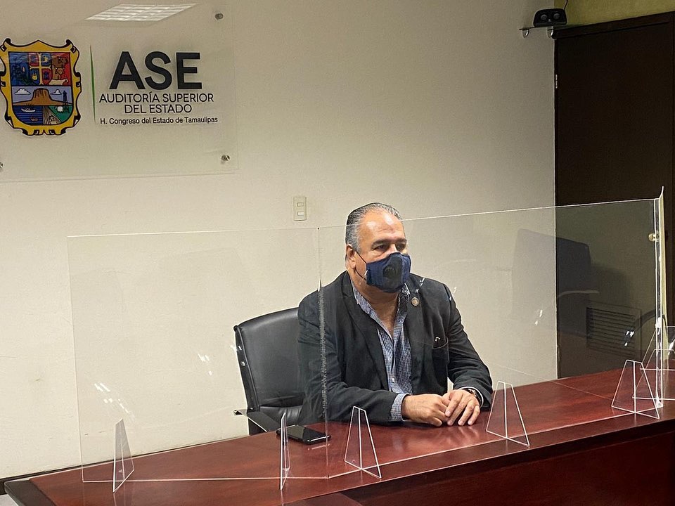 Jorge Espino Ascanio, auditor superior de Tamaulipas. (Cortesía)