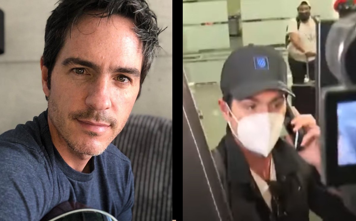 Mauricio Ochmann pierde de vista a su hija y arma zafarrancho en aeropuerto. (Especial)