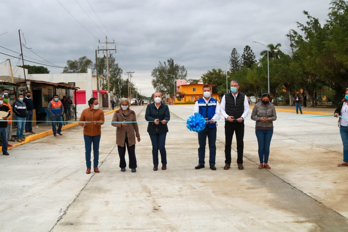 En la obra de pavimentación se aplicó una inversión de 5 millones de pesos. (Foto: Cortesía)