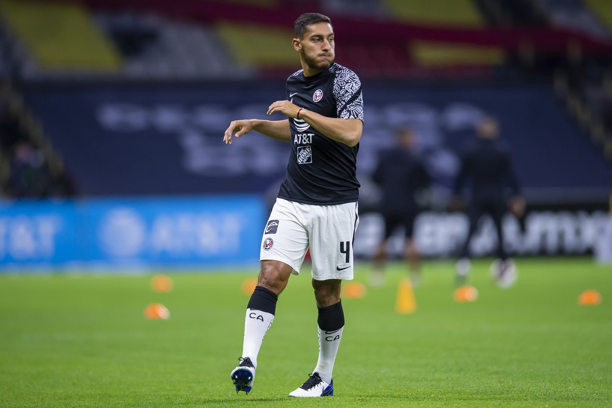 Sebastián Cáceres, previo a un partido con América (Mexsport)