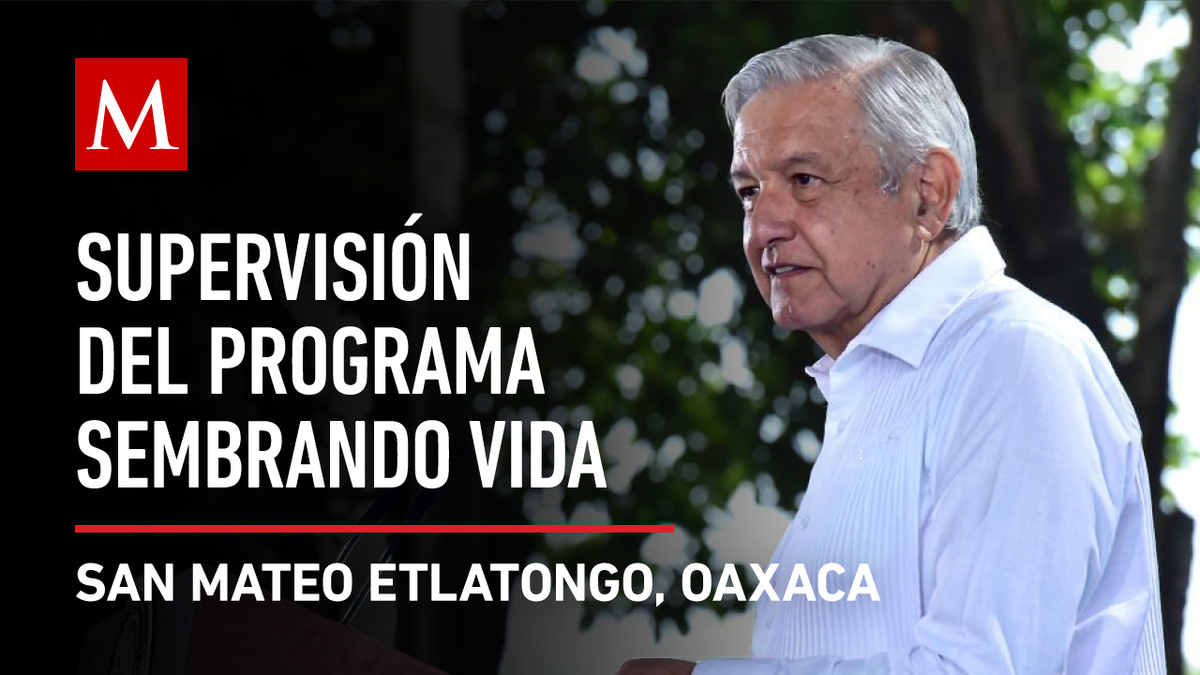 AMLO encabeza el programa 'Sembrando Vida' en Oaxaca