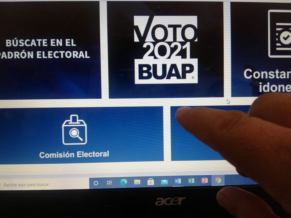 Elecciones BUAP. (Jaime Zambrano)