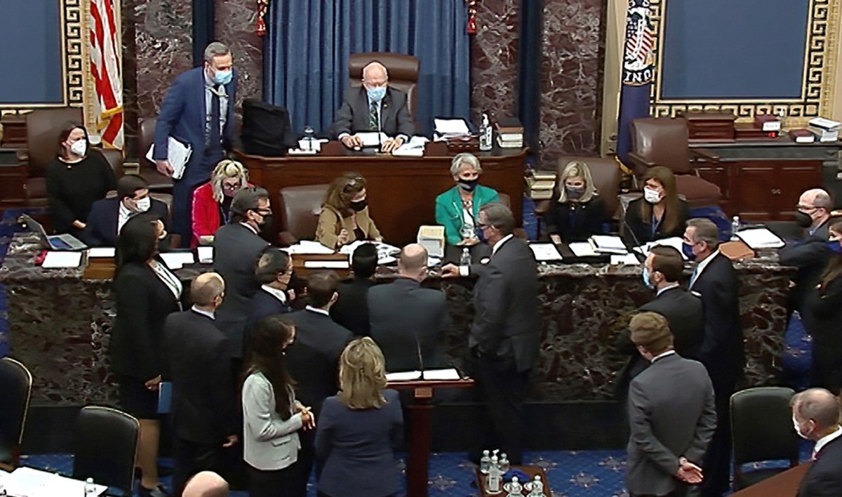 Senado de Estados Unidos. | AP