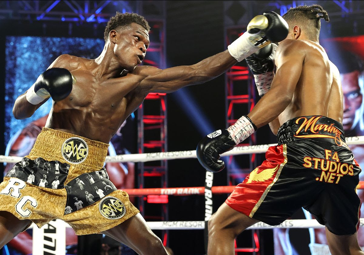 Richard Commey noquea en Las Vegas tras 14 meses de ausencia