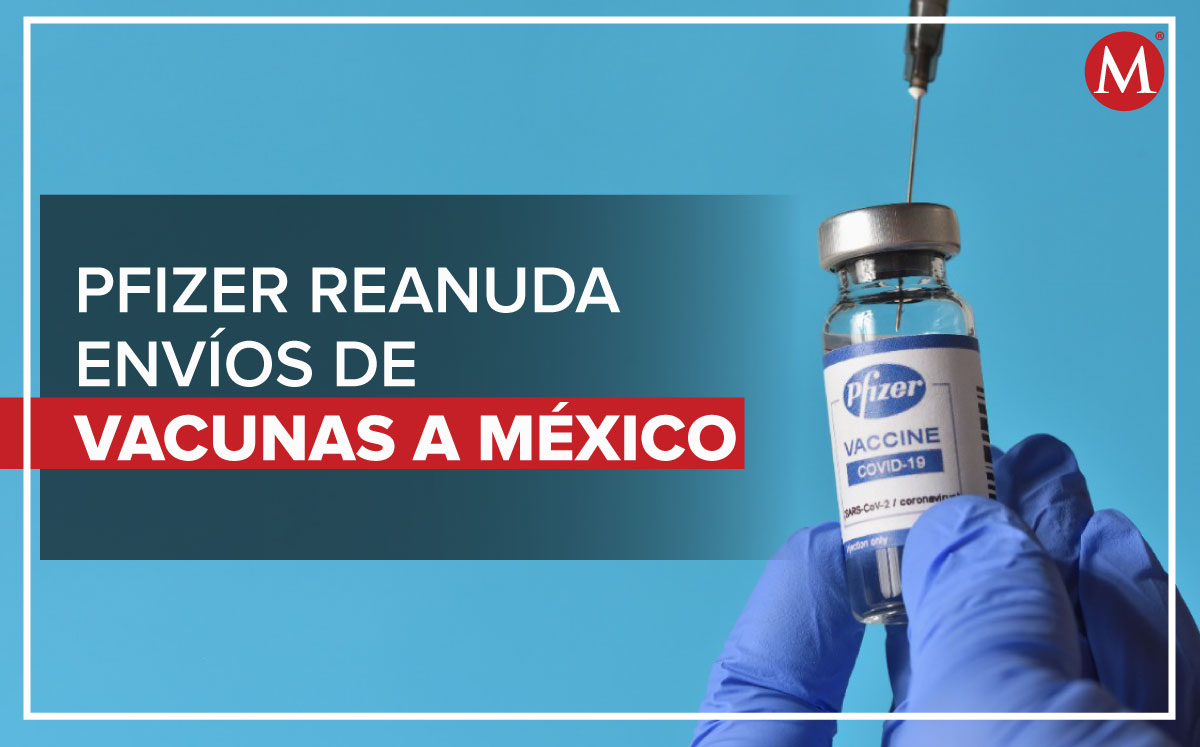 La semana pasada, Pfizer confirmó el envío de sus vacunas al Presidente López Obrador.
