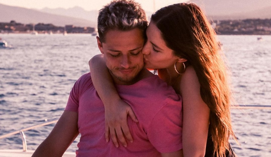 Chicharito y Sarah Kohan (Instagram)