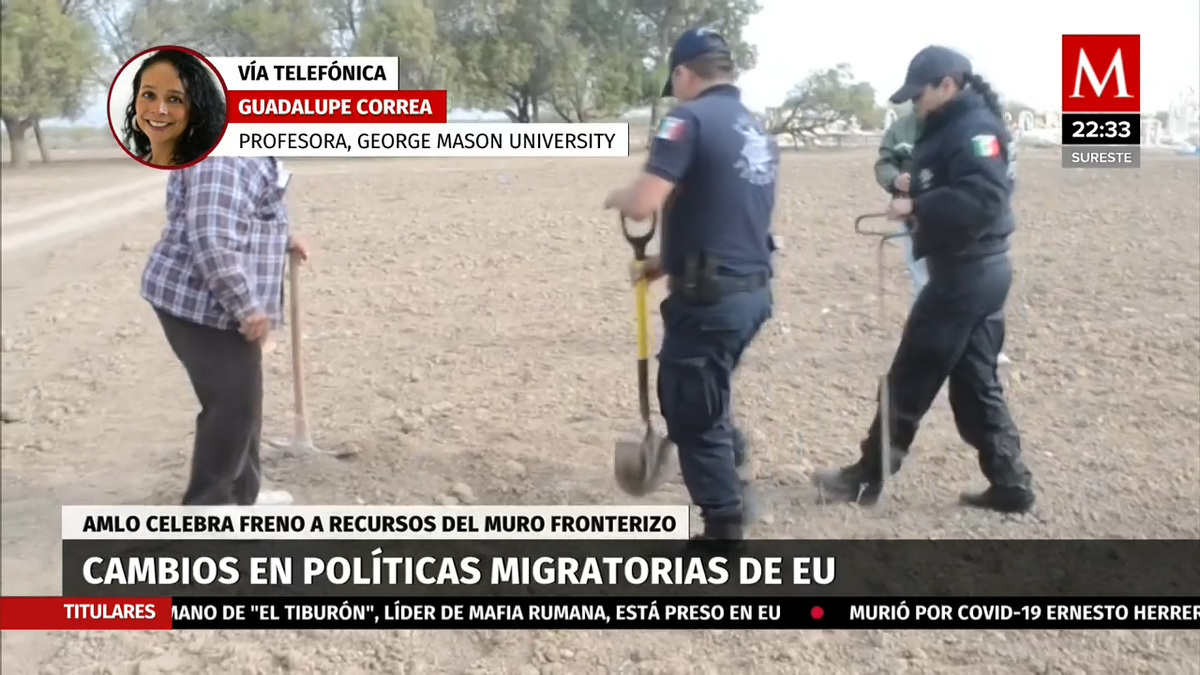 Entrevista. Guadalupe Correa, Profesora en crimen organizado. Nuevas políticas migratorias de EU