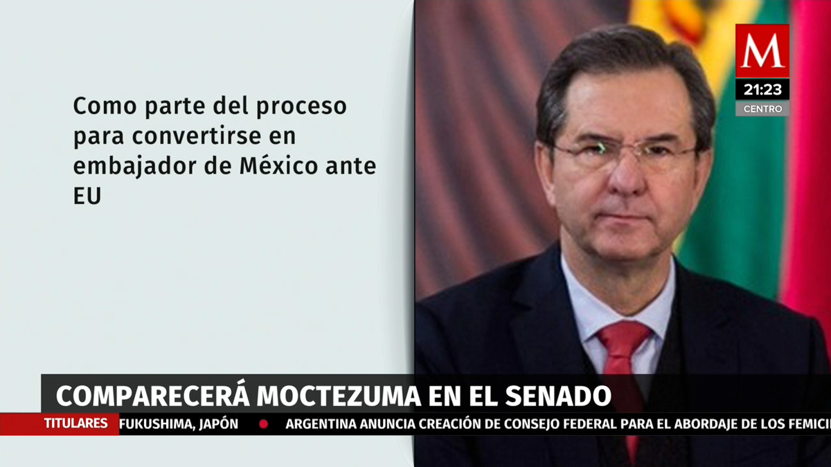 Esteban Moctezuma comparecerá mañana ante comisiones del Senado