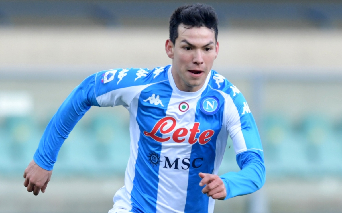Hirving Lozano, jugador del Napoli (Reuters)