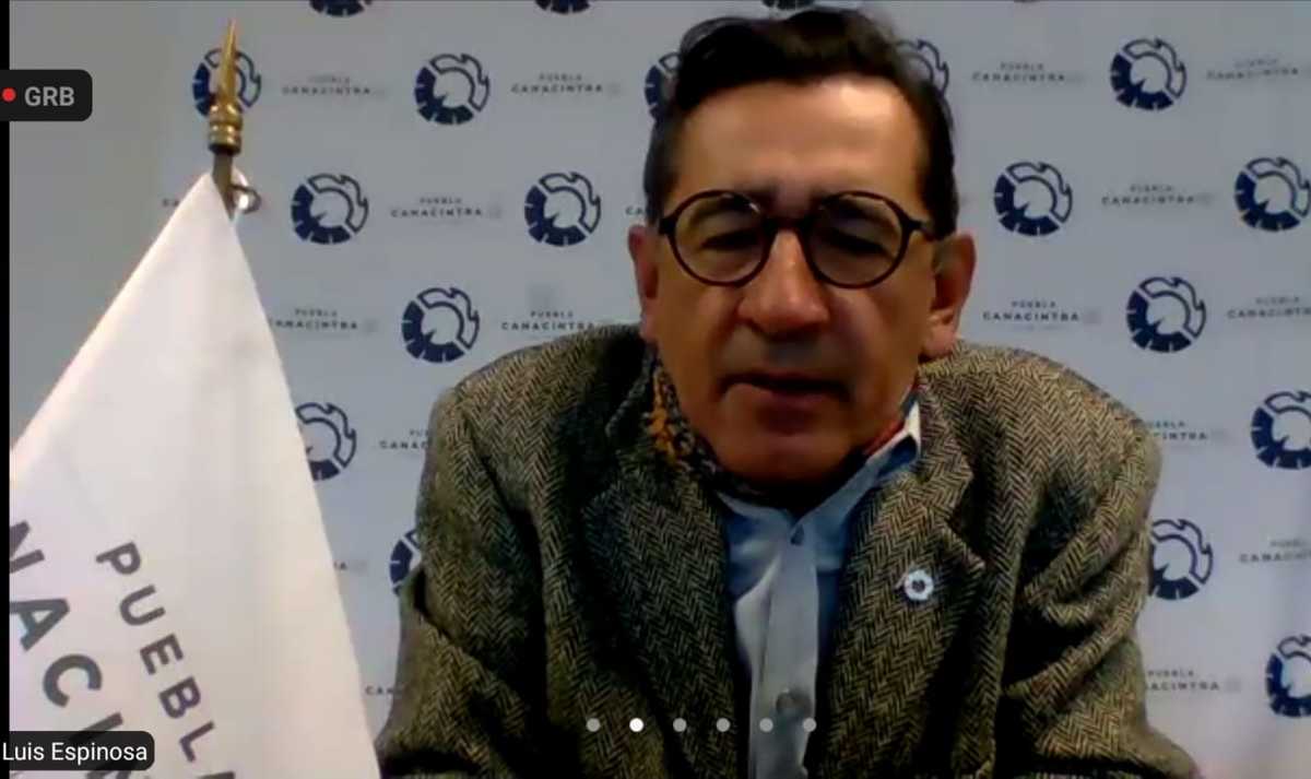 Luis Espinosa Rueda, presidente de la Canacintra. (Especial)