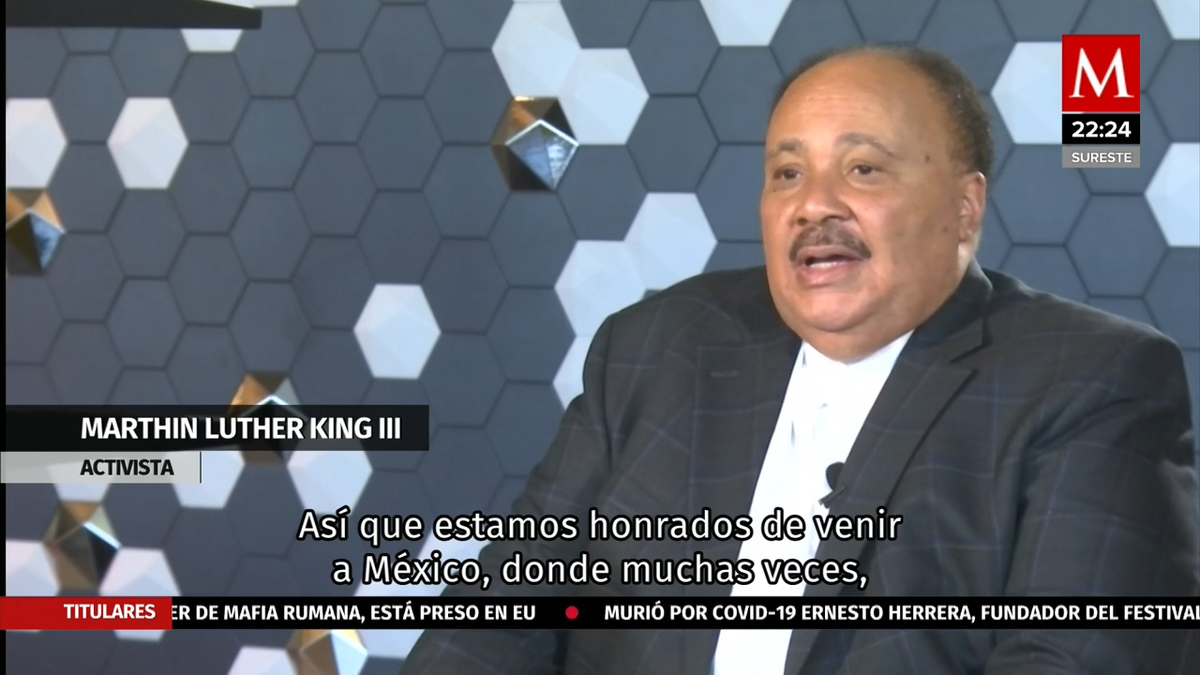 Se necesita un sistema que proteja a pobres de la pandemia: Martin Luther King III