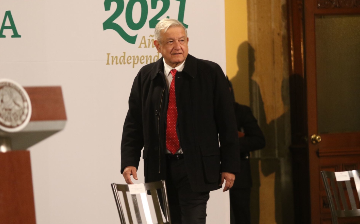El presidente Andrés Manuel López Obrador en La Mañanera. (Cuartoscuro)