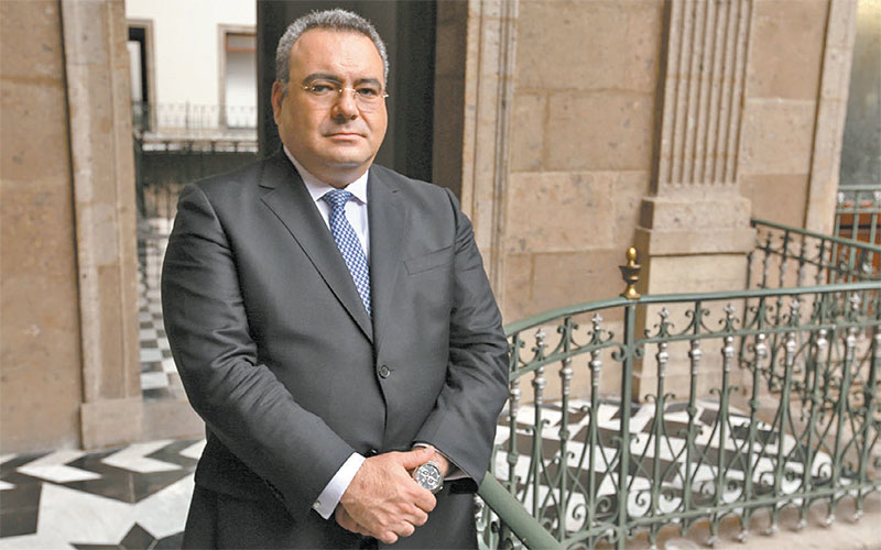 El procurador fiscal de la Federación, Carlos Romero. (OCTAVIO HOYOS)
