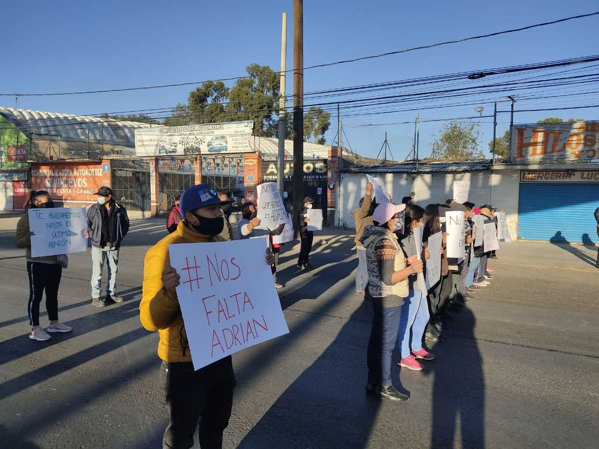 "Me dijo que tenía un viaje y yo le mandé mensajes hasta las 7:00 de la noche, pero ya no le llegaron", indicó su esposa.