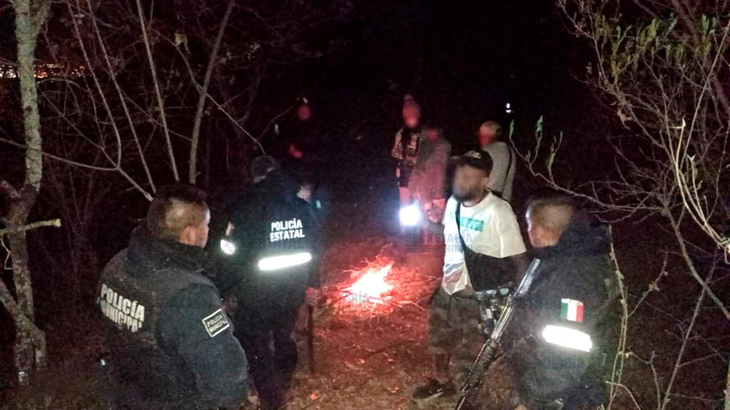 Se extraviaron en el bosque que se encuentra entre las comunidades de Totoc, Chalma y Ahuehuete. (Especial)