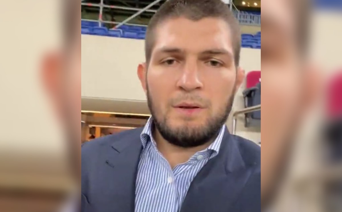 Khabib Nurmagomedov, en el Camp Nou (Especial)